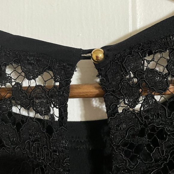 Juicy Couture Black Lace Overlay Dress - Picture 8 of 10